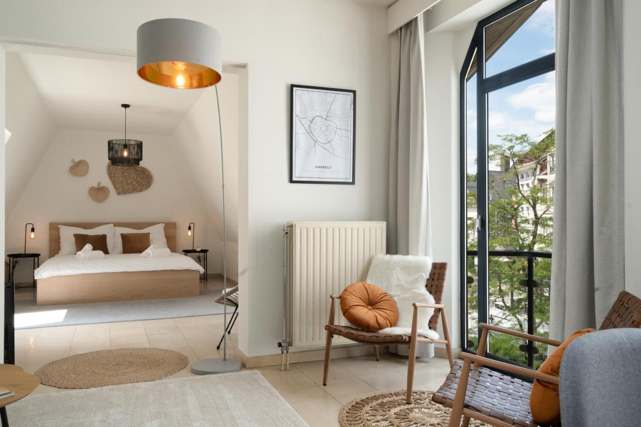 האסלט City Apartment 3 Bedroom, Kitchen, Wifi, Workspace, Coffee, Central מראה חיצוני תמונה