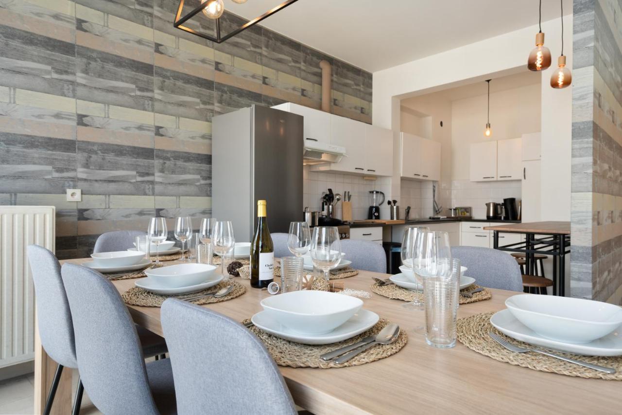 האסלט City Apartment 3 Bedroom, Kitchen, Wifi, Workspace, Coffee, Central מראה חיצוני תמונה