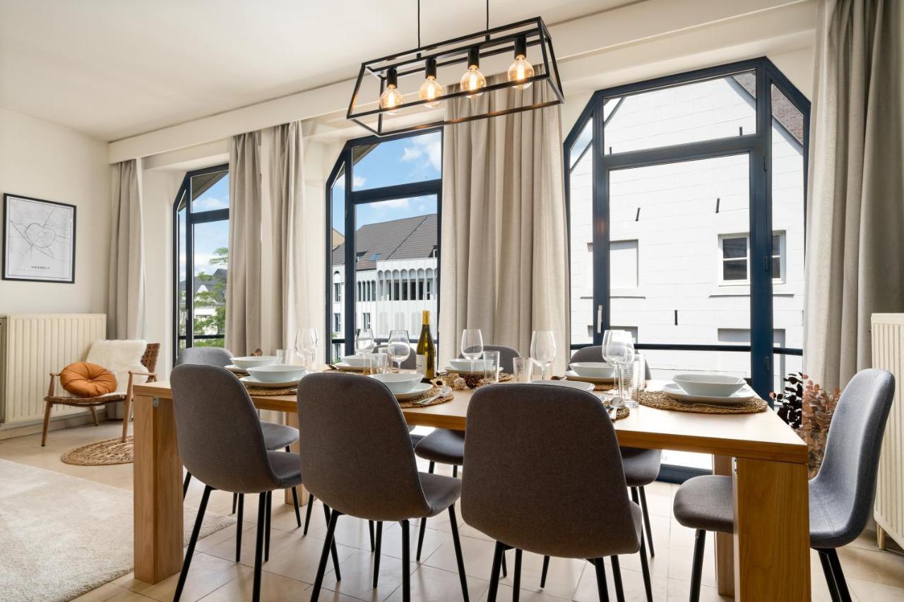 האסלט City Apartment 3 Bedroom, Kitchen, Wifi, Workspace, Coffee, Central מראה חיצוני תמונה