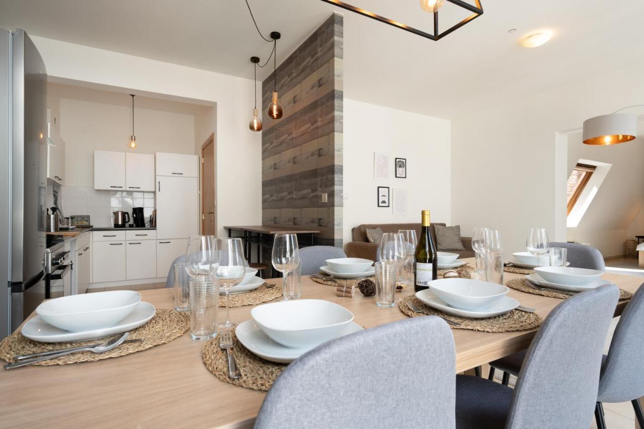 האסלט City Apartment 3 Bedroom, Kitchen, Wifi, Workspace, Coffee, Central מראה חיצוני תמונה